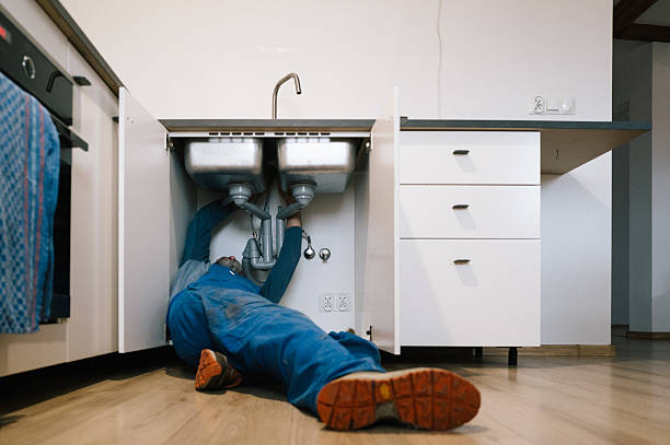 Professional Pipe Repair technician working in Roby, MO